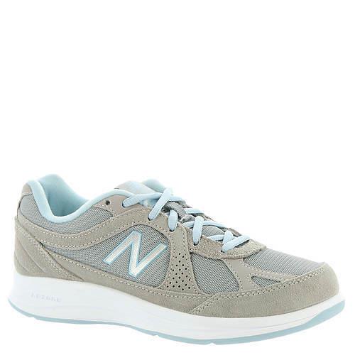 New Womens New Balance WW877 Silver Leather Shoes Wide (D)