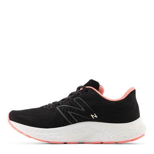 New Womens New Balance Fresh Foam X Evoz V3 Black Grapefruit Fabric Shoes Medium/Regular (B)