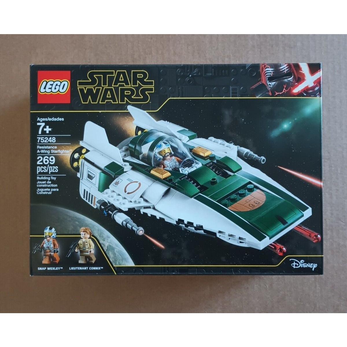 Lego Star Wars 75248 Resistance A-wing Starfighter Retired Set