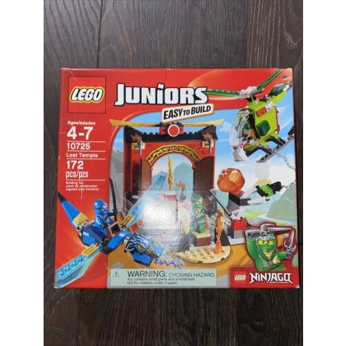Lego Juniors Ninjago Lost Temple Set 10725 172 Pieces