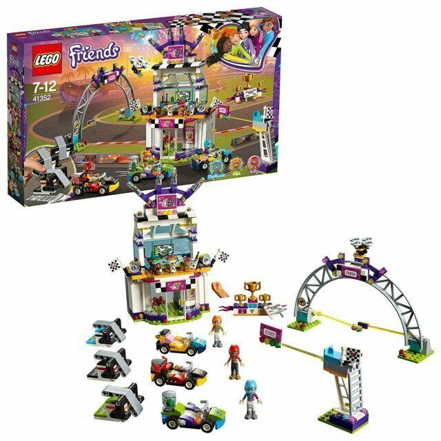 Lego Friends The Big Race Day Building Kit Set 41352 Retired