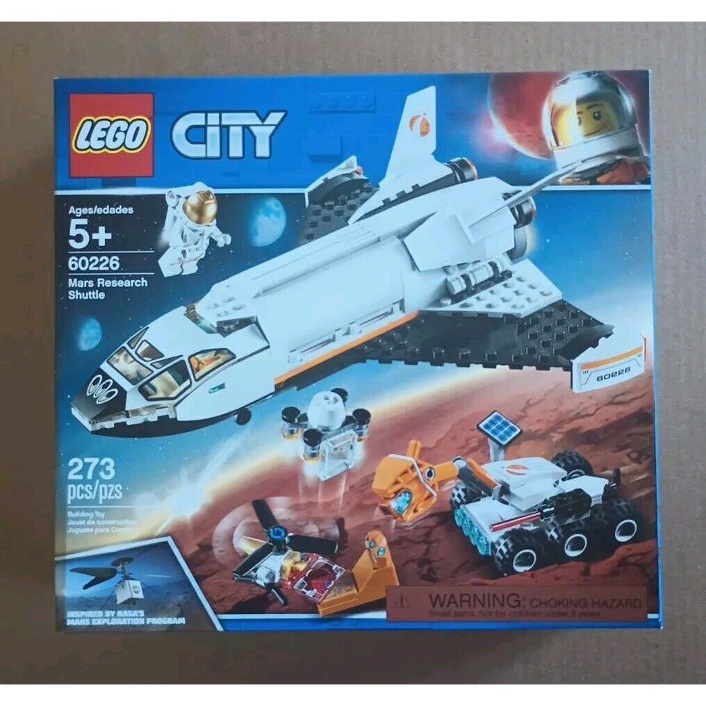 Lego City Space 60226 Mars Research Shuttle Retired Set