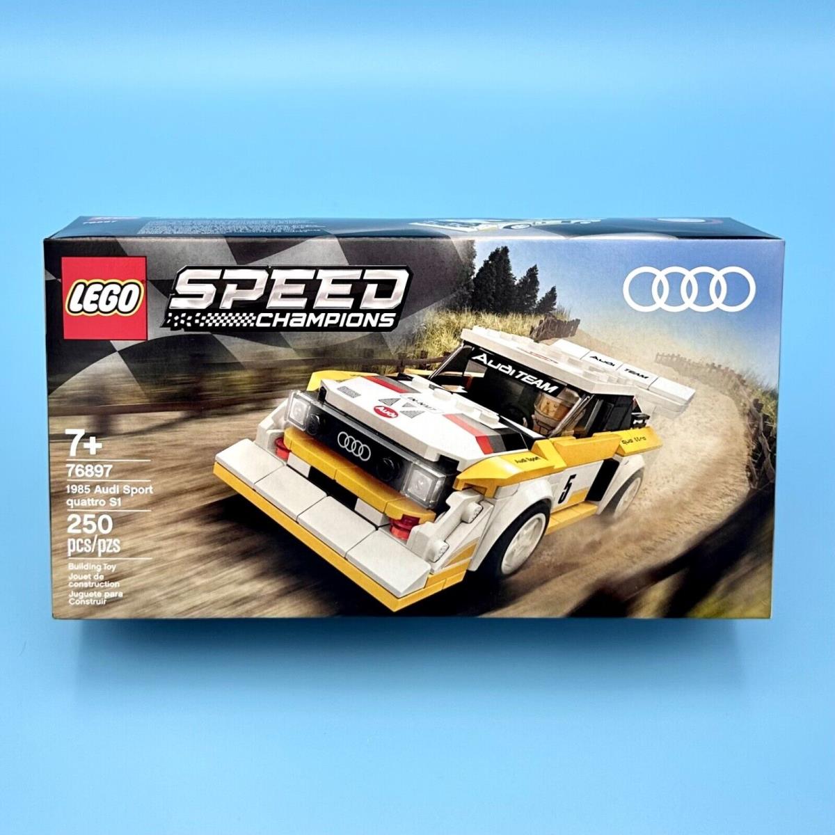 Lego Speed Champions 1985 Audi Sport Quattro S1 76897 Race Car 250 Pcs