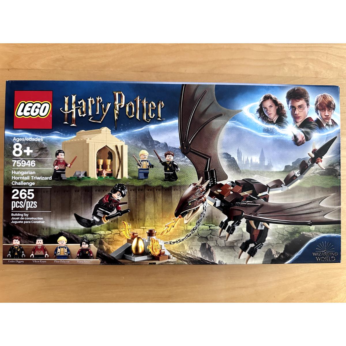 Lego Harry Potter 75946 Hungarian Horntail Triwizard Challenge Nisb