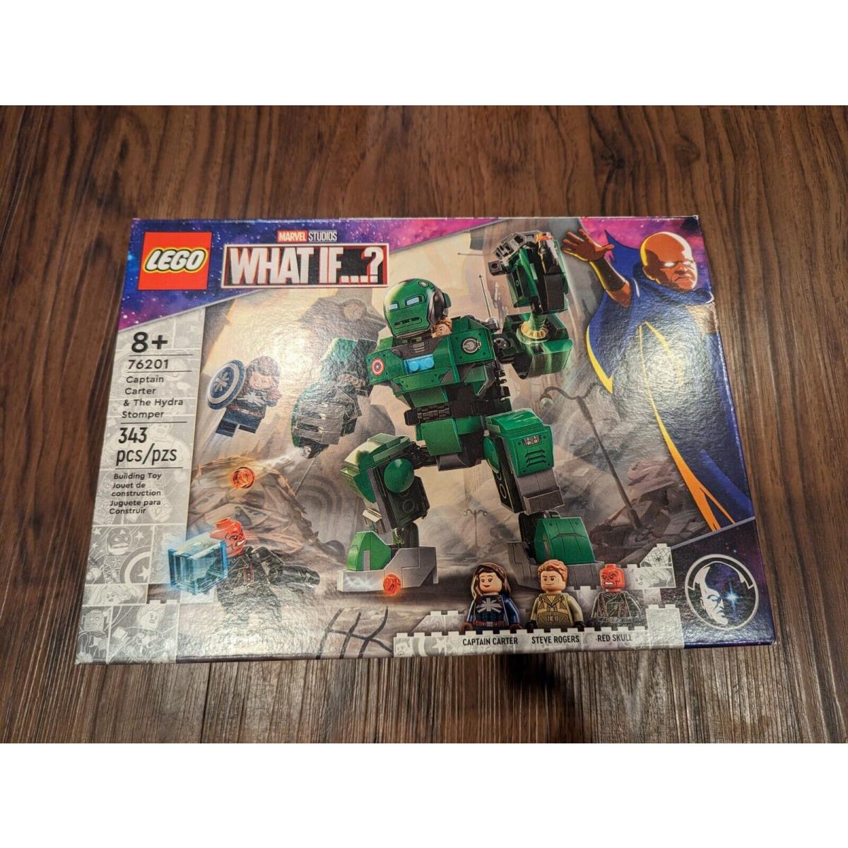 Lego Marvel What If Captain Carter Hydra Stomper 76201 Playset