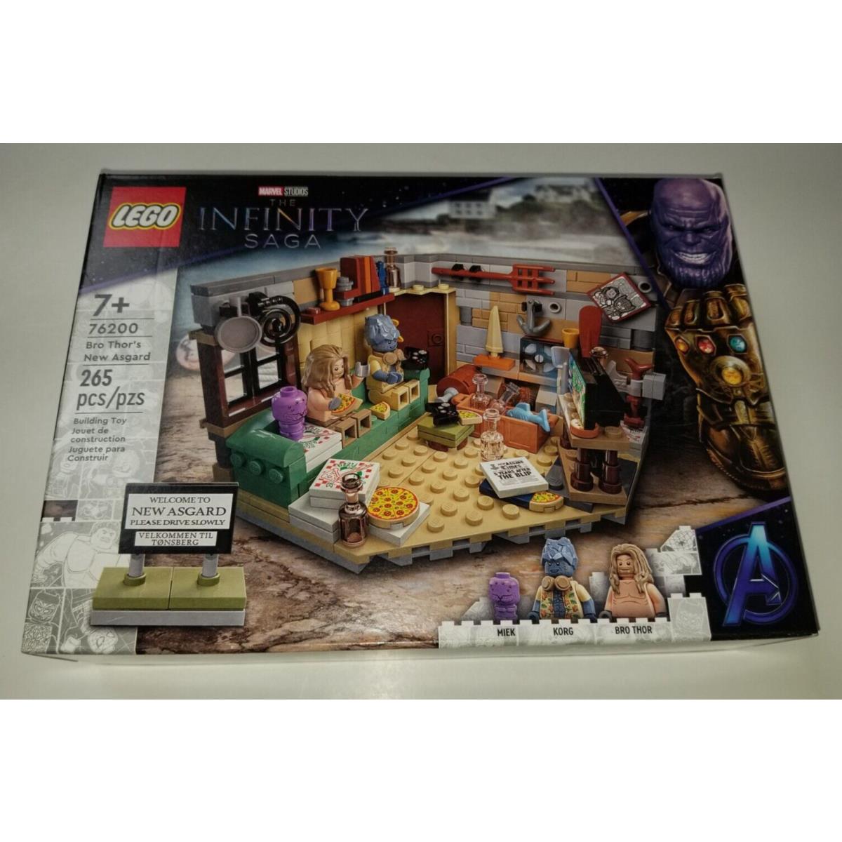 Lego 76200: Marvel The Infinity Saga Bro Thor`s Asgard