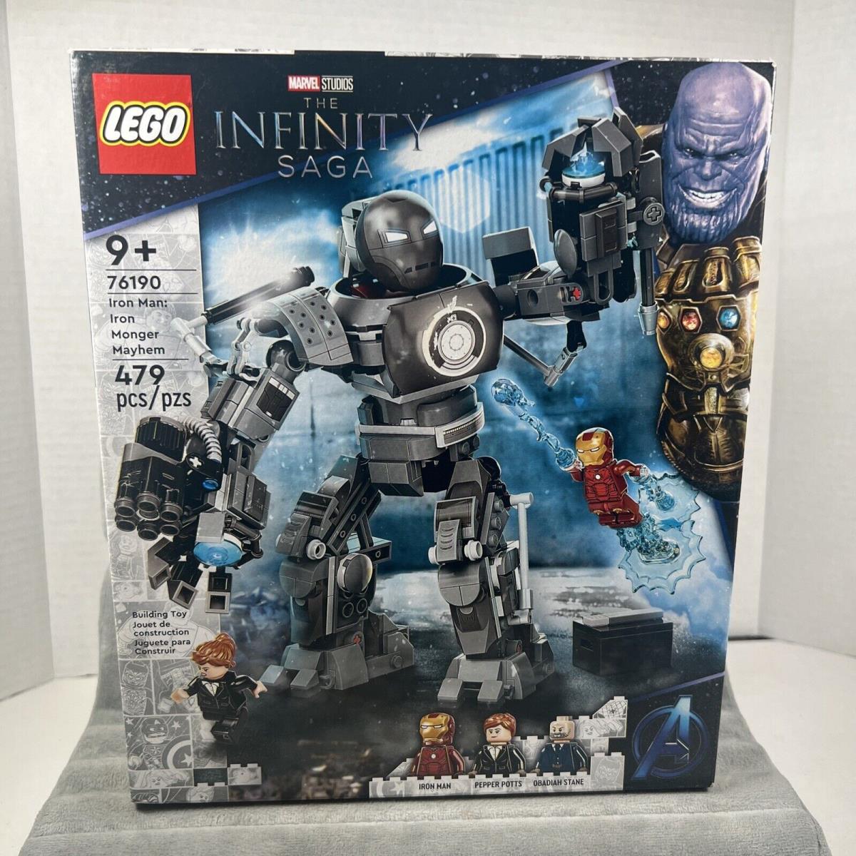 Iron Man: Iron Monger Mayhem Lego The Infinity Saga 76190 Retired