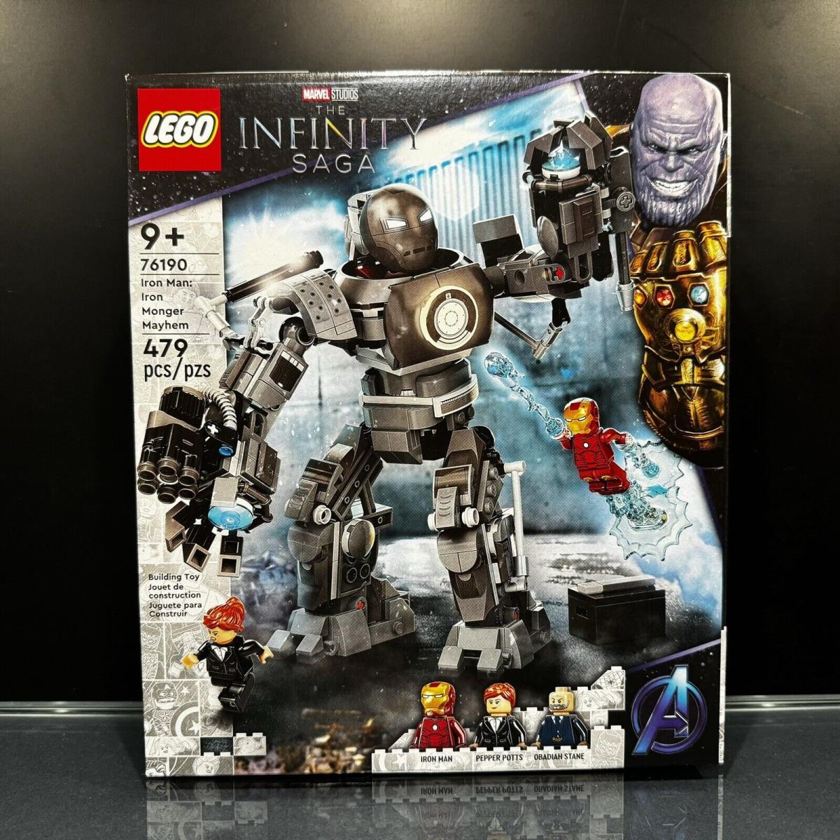 Lego 76190 Marvel Avengers- Iron Man Iron Monger Mayhem