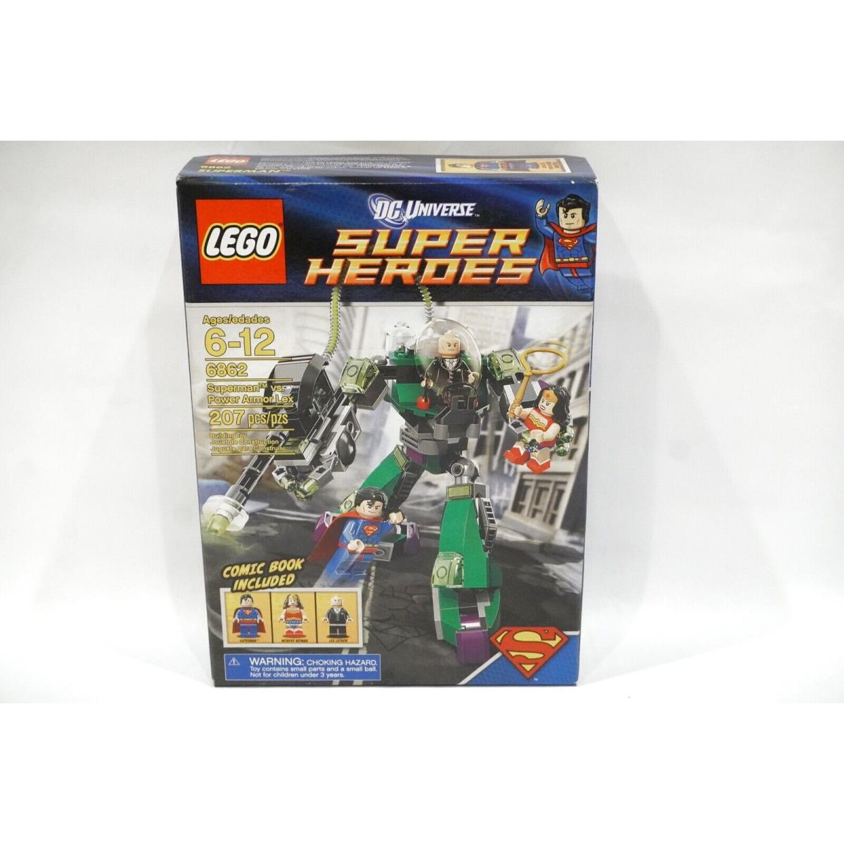 Lego DC Superman Vs. Power Armor Lex Set 6862