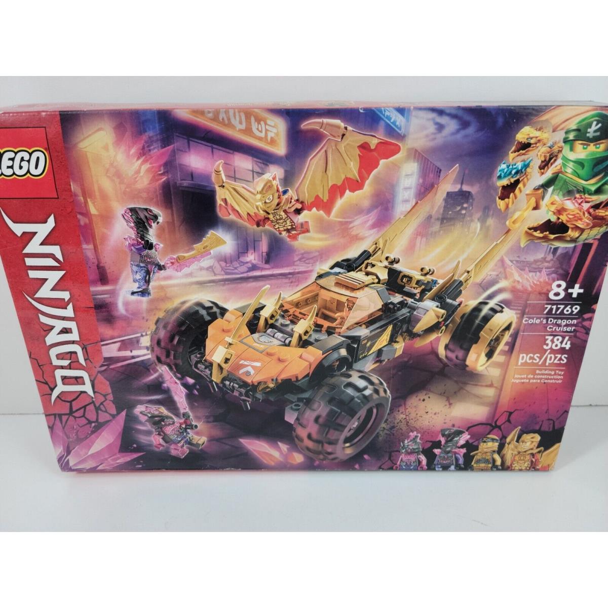 Lego 71769 Ninjago Cole`s Dragon Cruiser Retired