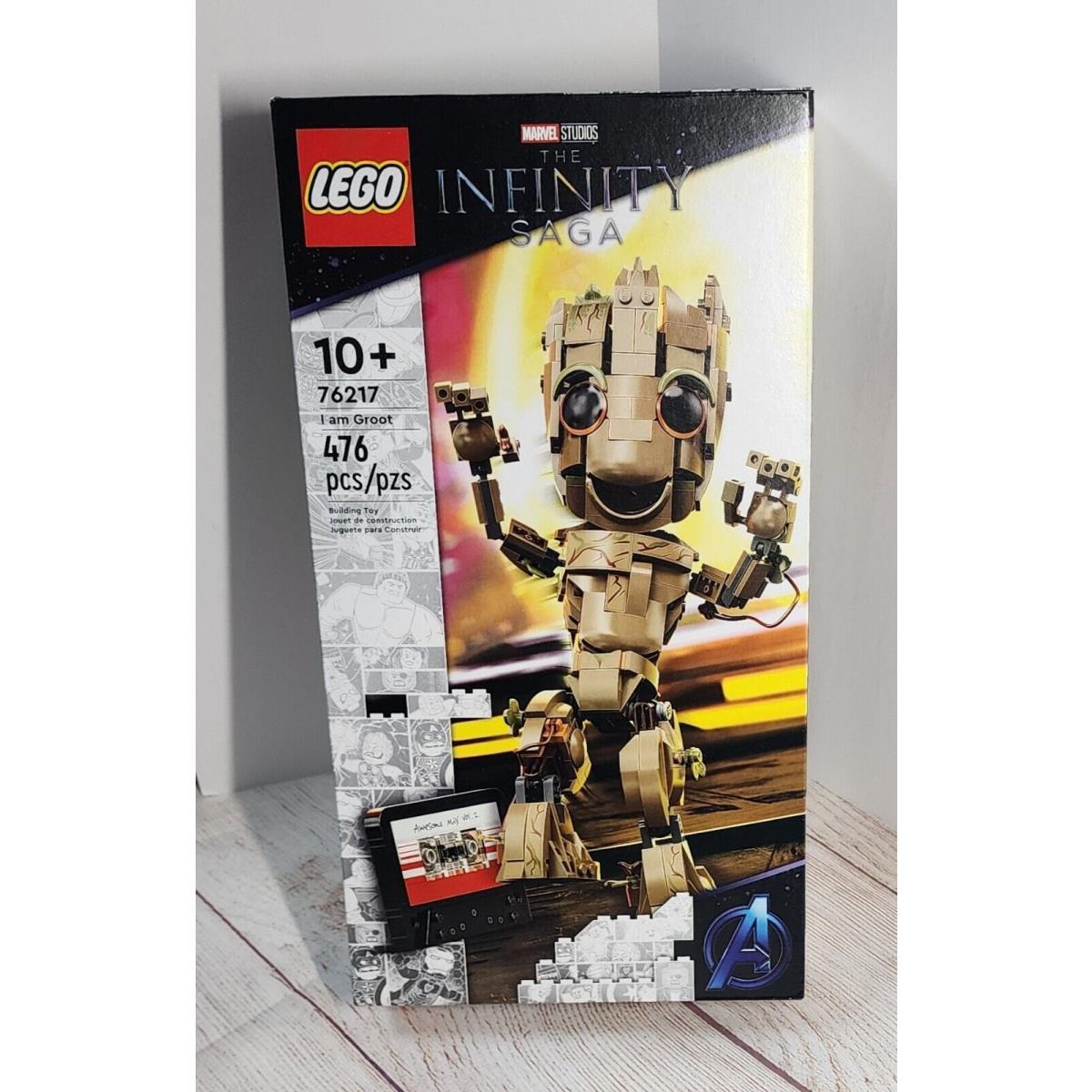 Lego Marvel Super Heroes: I am Groot 76217 Infinity Saga 476 Pcs 10+