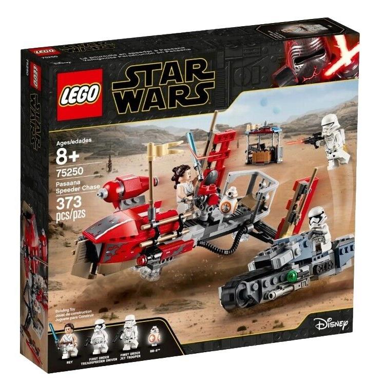 Lego 75250 Star Wars Pasaana Speeder Chase Retired Collectible Set. Building Set