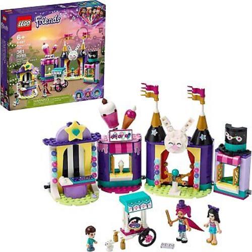 Lego Friends Magical Funfair Stalls 41687 Building Kit Carnival Pretend