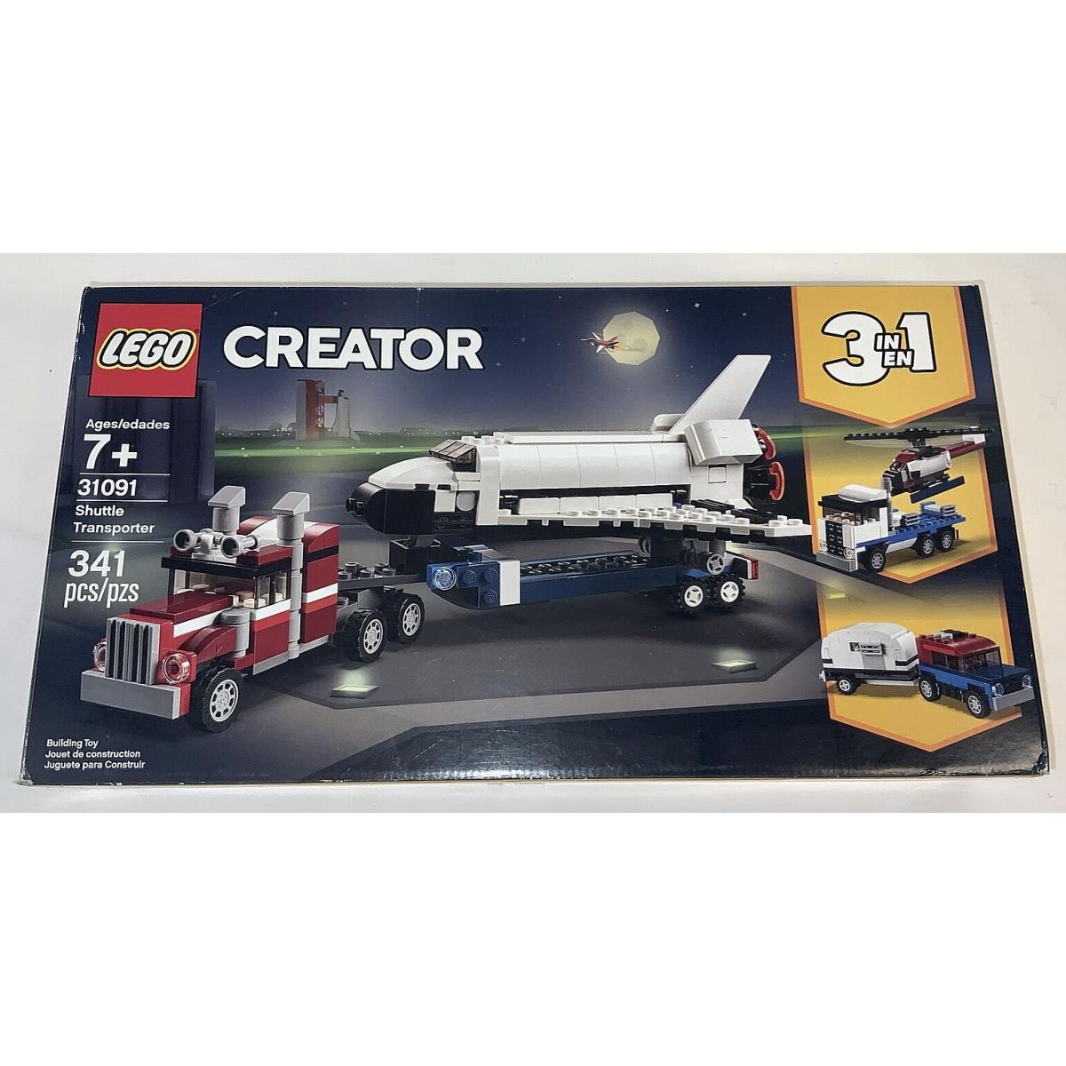 Lego Creator 3in1 31091 Shuttle Transporter