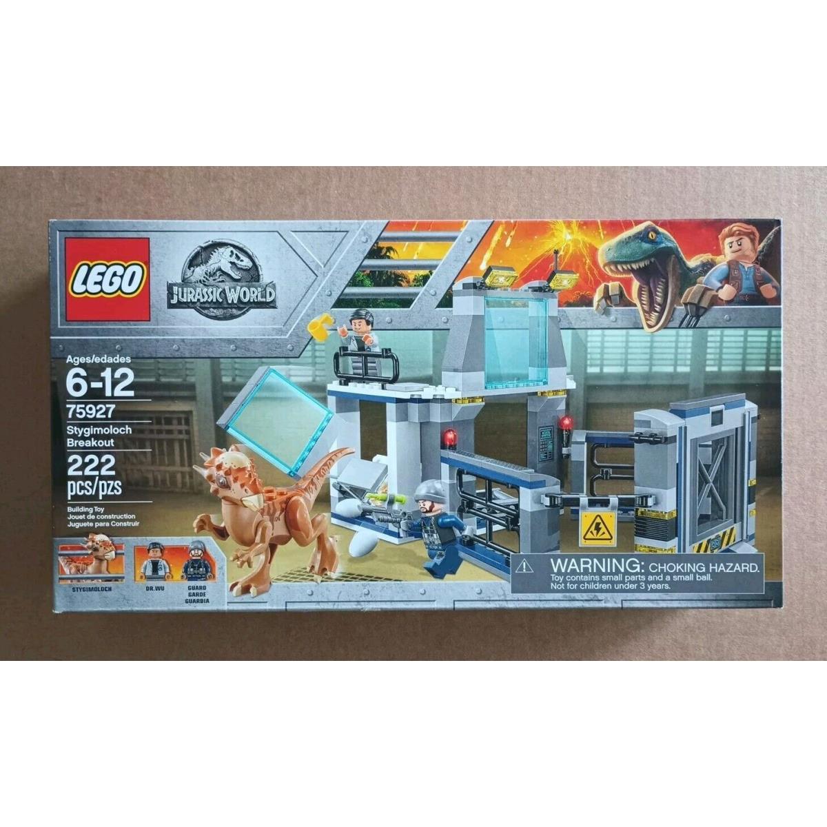 Lego Jurassic World 75927 Stygimoloch Breakout Retired Set