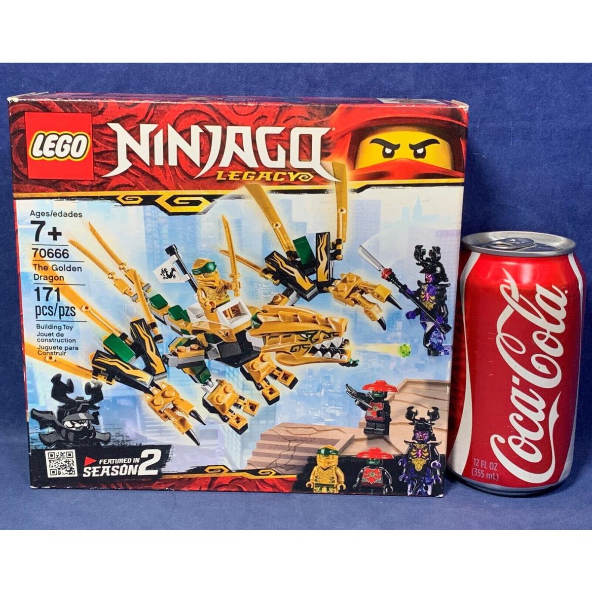 The Golden Dragon Lego 70666 Ninjago Legacy Ninja Lloyd Overlord Stone Army