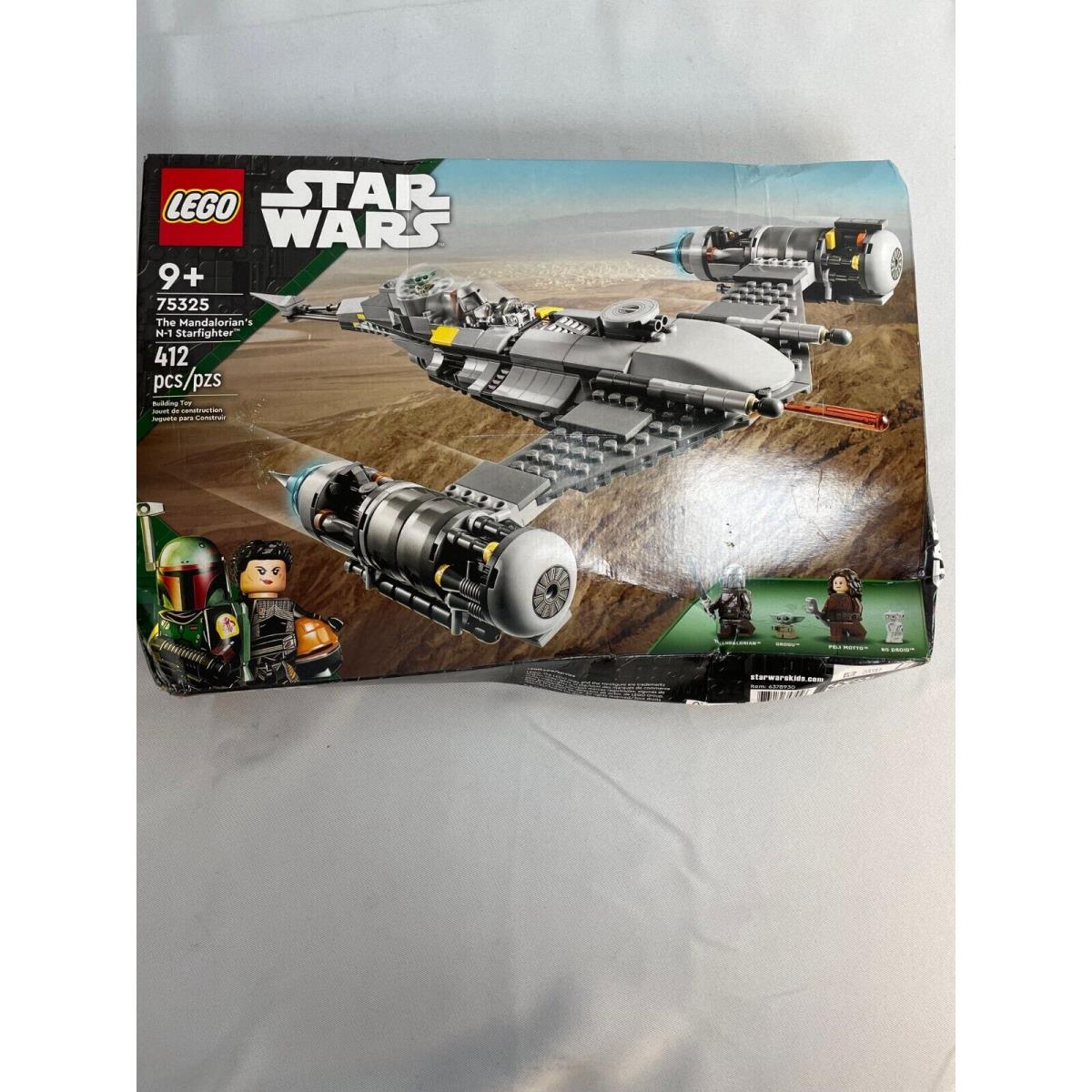 Lego 75325 Star Wars The Mandalorian`s N-1 Starfighter Building Toy 412 Pcs 9+