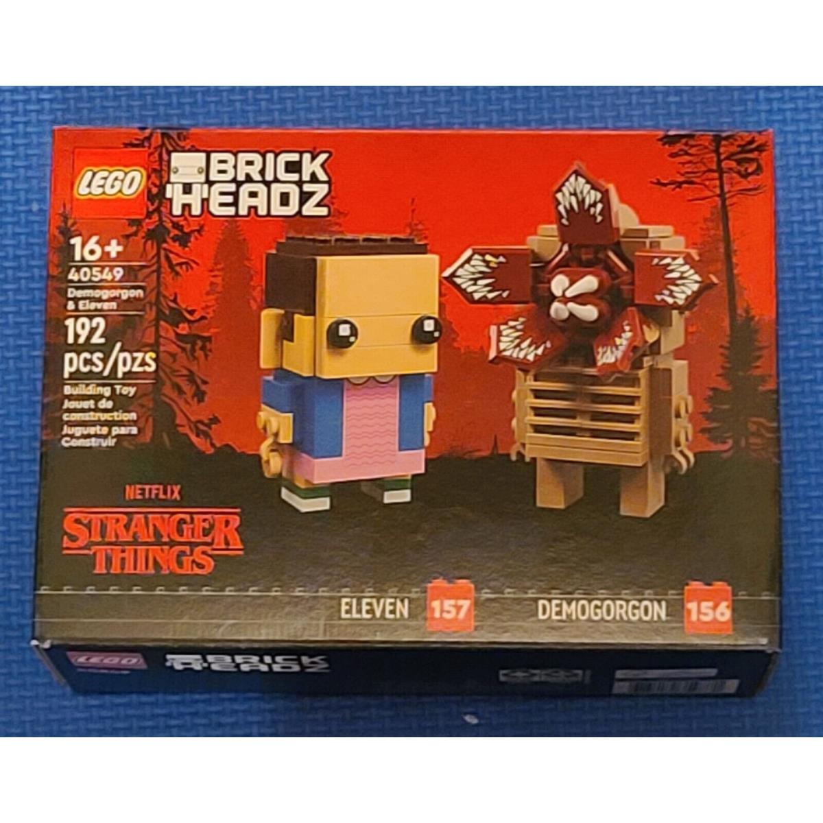 Lego 40549 Stranger Things Brickheadz Demogorgon Eleven Set