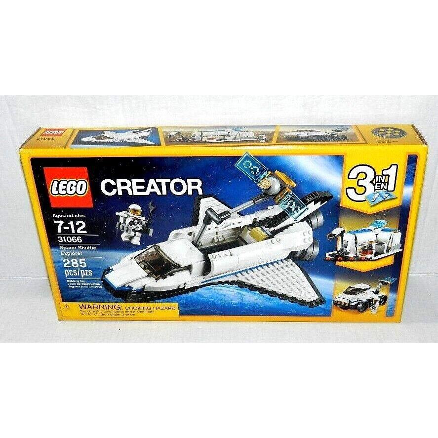 Lego Creator Space Shuttle Explorer 31066 3 in 1 Set