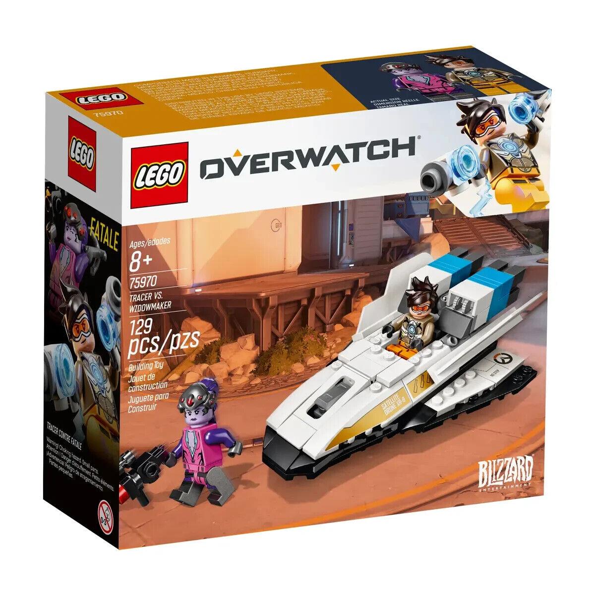 Lego Tracer Vs. Widowmaker 75970 Overwatch Minifigure Building Set