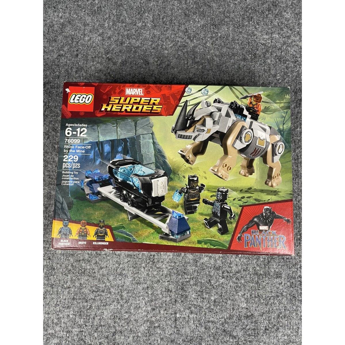 Lego Marvel Super Heroes 76099 Rhino Face-off by The Mine