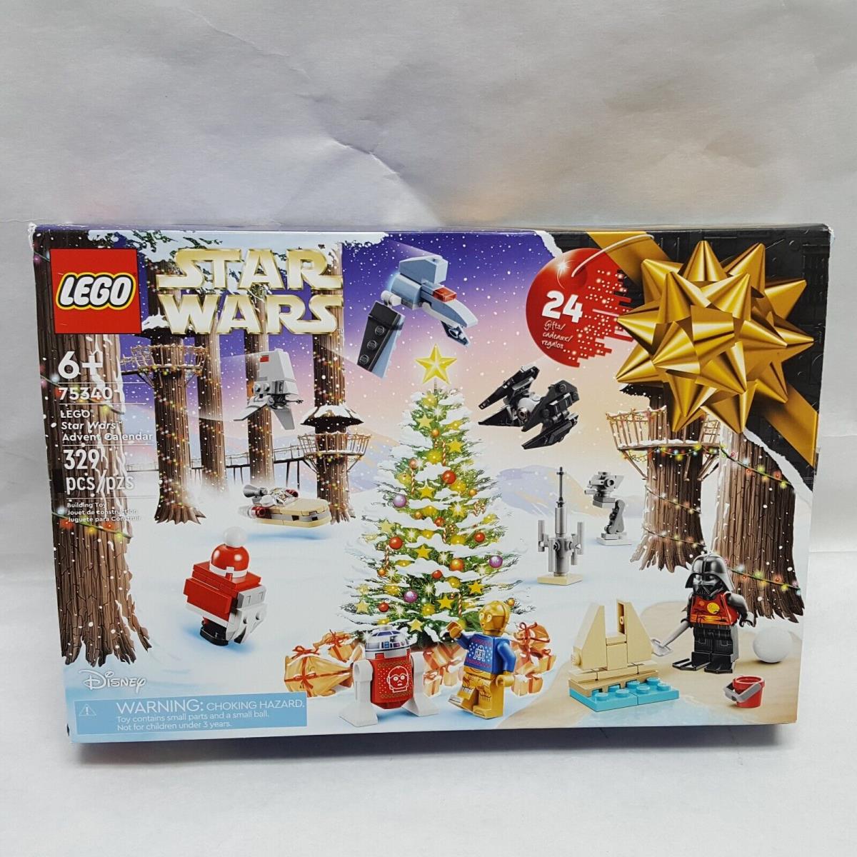 Lego 75340 Star Wars Christmas Advent Calendar 329 Pcs. 2022 24 Gifts