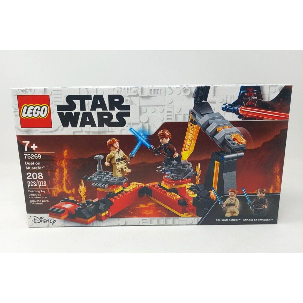 Lego 75269 Star Wars Duel on Mustafar 208 Pieces Retired