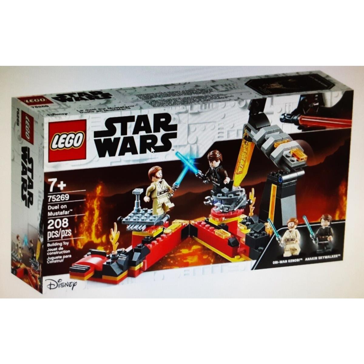 Lego 75269 Duel on Mustafar Retired Star Wars