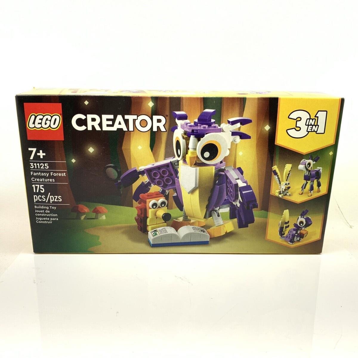 Lego Creator: Fantasy Forest Creatures 31125