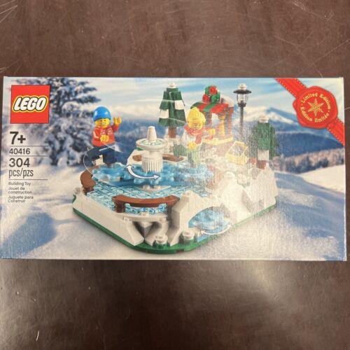 Lego 40416 Seasonal Ice Skating Rink -sealed Box -christmas/winter Promo Set