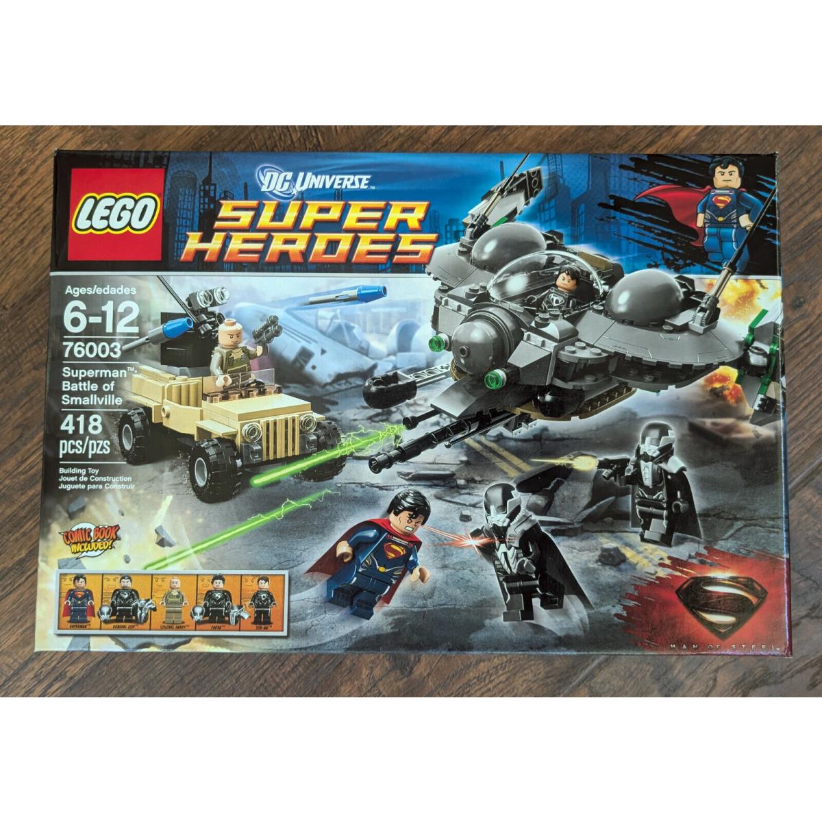 Lego 76003 DC Comics Super Heroes - Superman: Battle of Smallville /