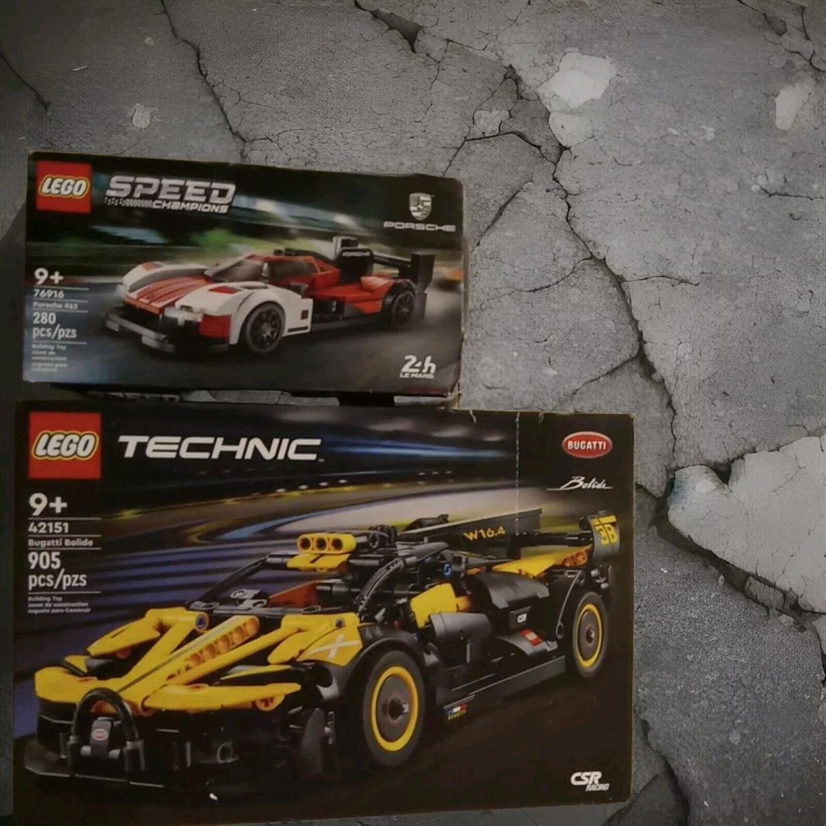 Lego Technic Bugatti Bolide Model Car Toy Building Set 42151 76916 Porsche