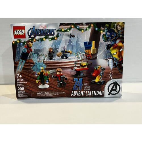 Lego Marvel Super Heroes 76196 Avengers Advent Calendar Nisb Ironman Spider-man