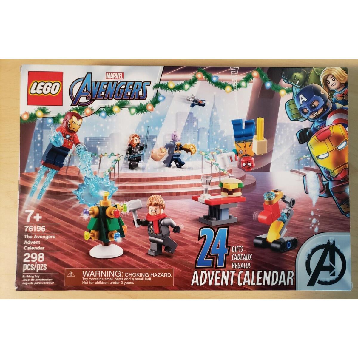 Lego Marvel 76196 The Avengers Christmas Advent Calendar 2021