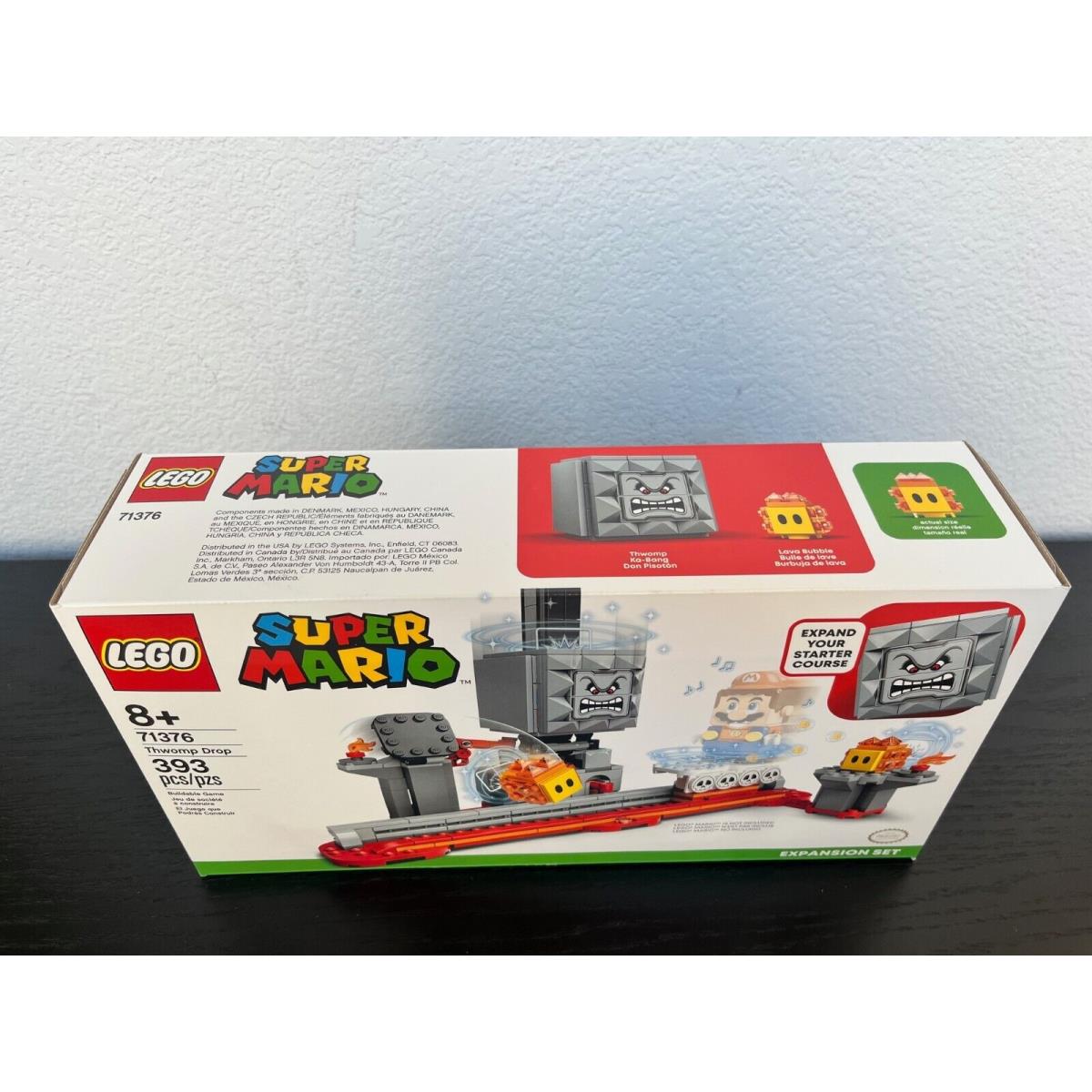 Lego Super Mario Figure Thwomp Drop 71376 Retired