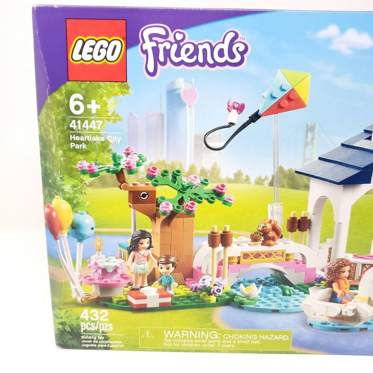 Lego Friends 41447 Heartlake City Park Building Kit 432 Pcs Retired Playset