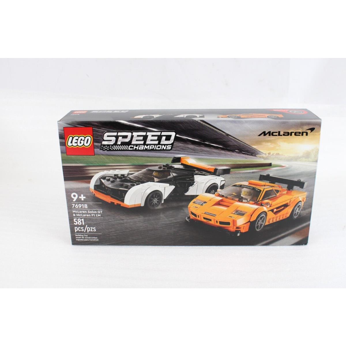 76918 Lego Speed Champions Mclaren Solus GT Mclaren F1 LM In Hand