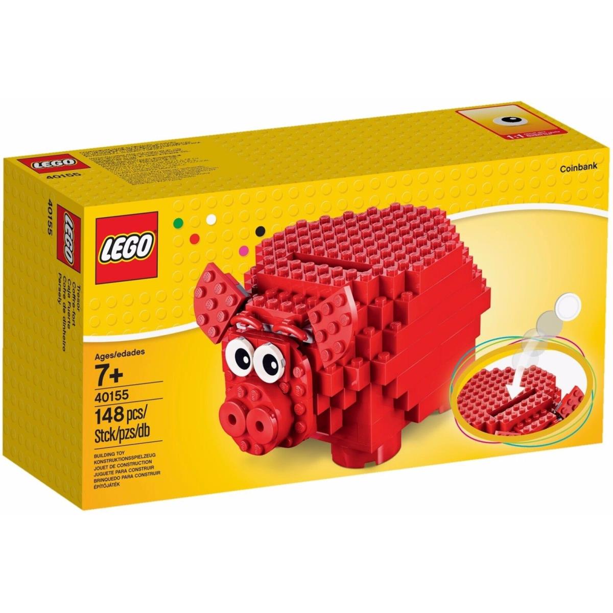 Lego - Rare - Piggy Coin Bank 40155