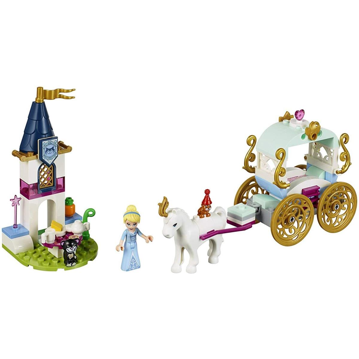 Lego Cinderella`s Carriage Ride Disney Princess 41159 91 Pieces Retired