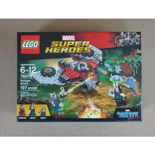 Lego Marvel Super Heroes 76079 Ravager Attack Retired Set