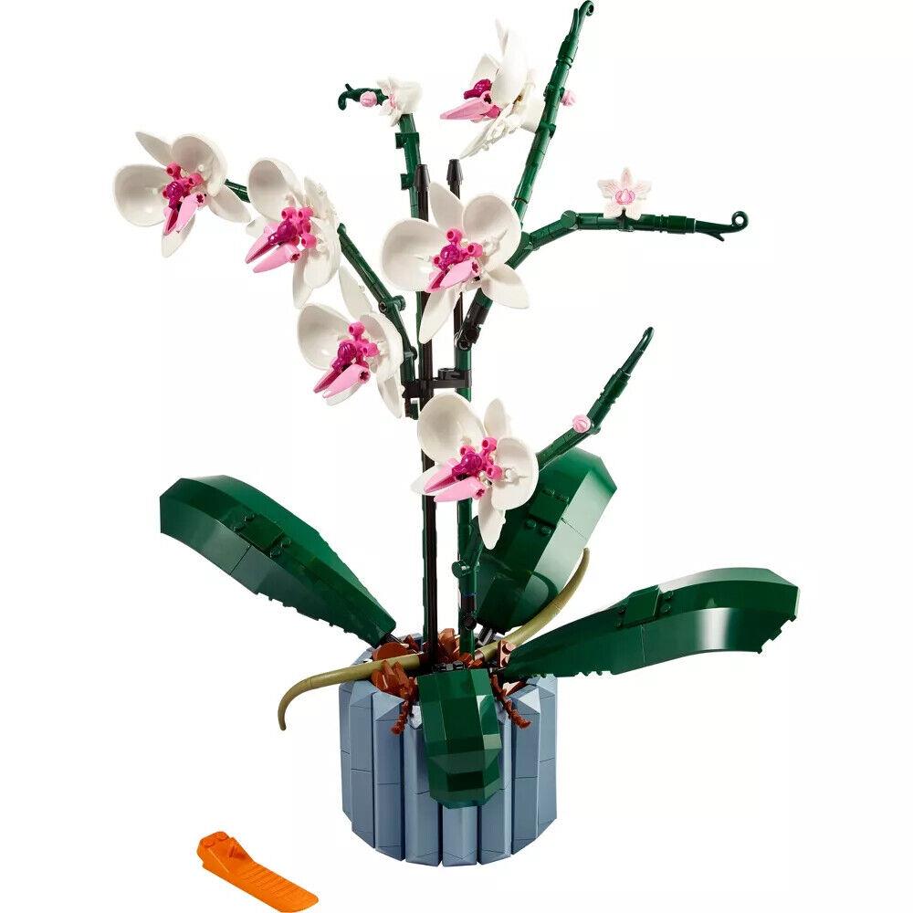 Lego Icons Orchid 10311 Artificial Plant Building Set W Flowers Home D Cor