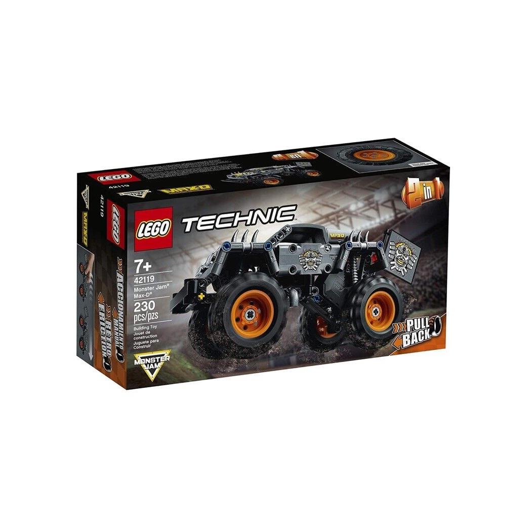 Lego Technic 42119 - Monster Jam Max-d 2-in-1