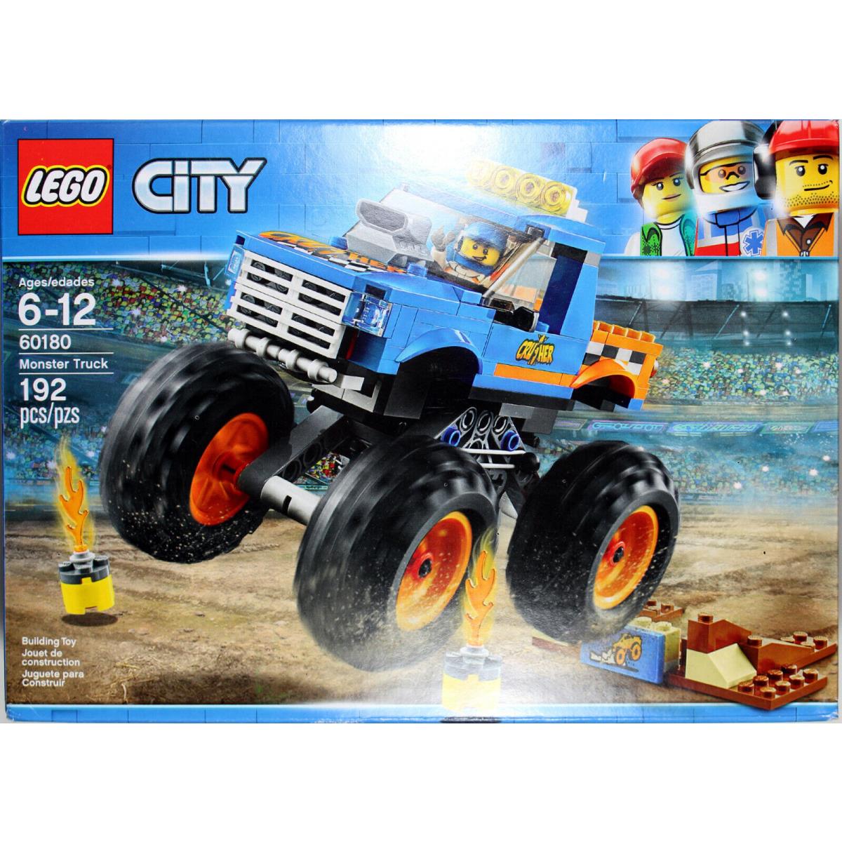 Lego City Monster Truck Set 60180