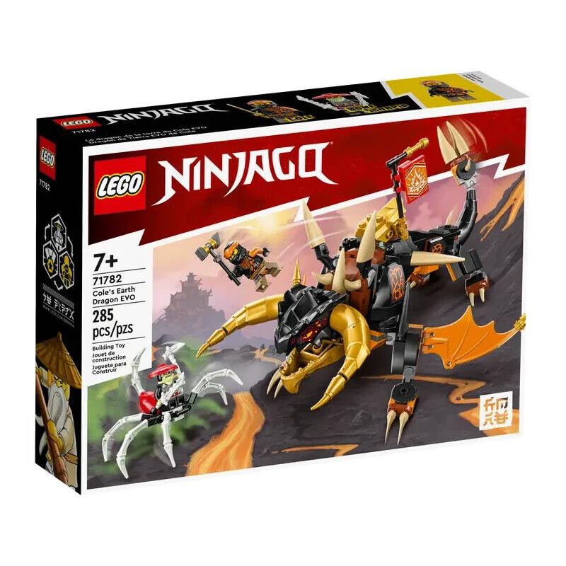 Lego Cole`s Earth Dragon Evo 71782 Ninjago Minifigure Building Set