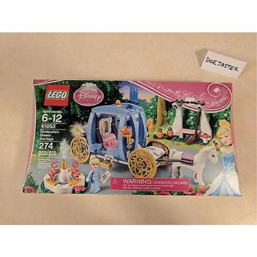 Lego Disney 41053 - Cinderella`s Dream Carriage - 2014