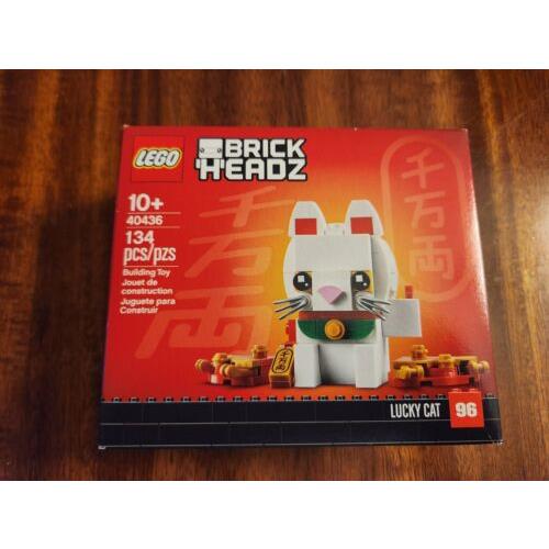 Lego Brickheadz 40436 Lucky Cat Money Luck Fortune Asian In Hand Ffs
