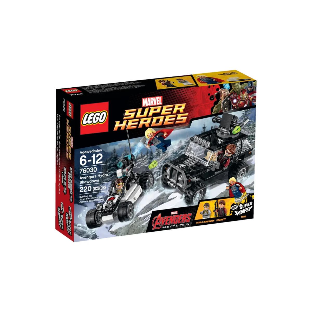 Lego Avengers Hydra Showdown 76030 Super Heroes Minifigure Building Set