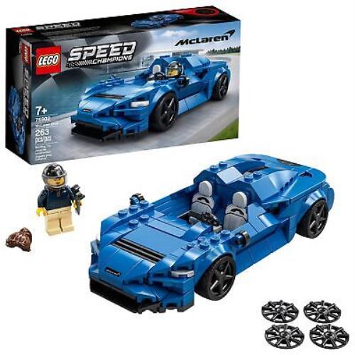 Lego Speed Champions 76902 Mclaren Elva Sports Race Car Model Set