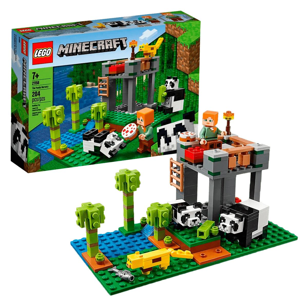 Lego 21158 Minecraft Panda Nursery Set - 2020 Retired