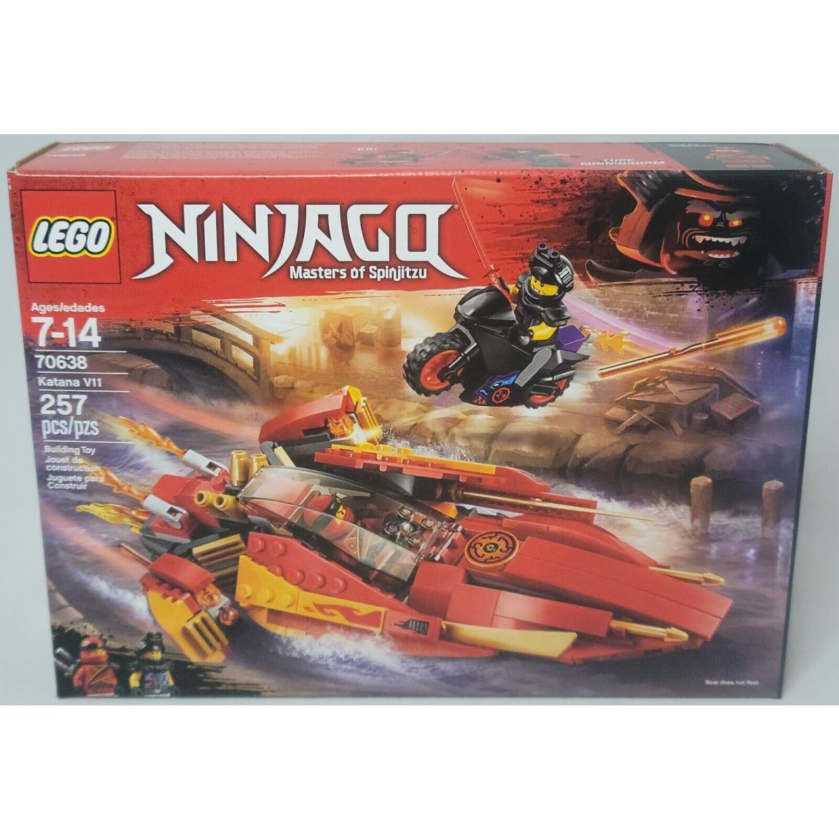 Lego 70638 Katana V11 Ninjago Kai Fire Ninja Luke Cunningham